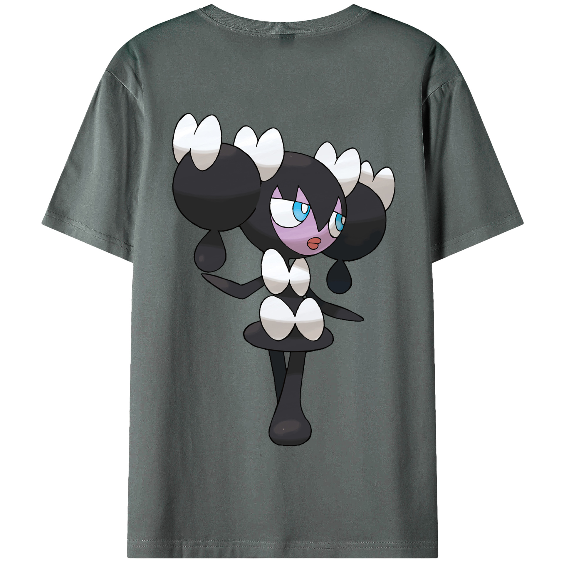（画像用） ポケットモンスター Pokémon 綿100％半袖Tシャツ（背面プリント）